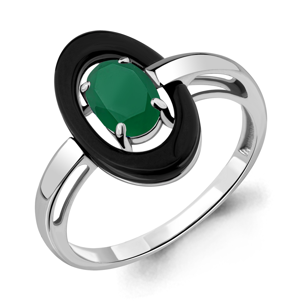 

Кольцо из серебра с агатом р. , Aquamarine 6911509_925_р, 6911509_925_р