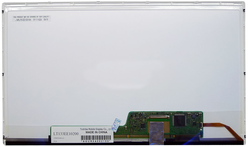 

Матрица ОЕМ для ноутбука LT133EE10200, совместимая с p/n: LT133EE10200