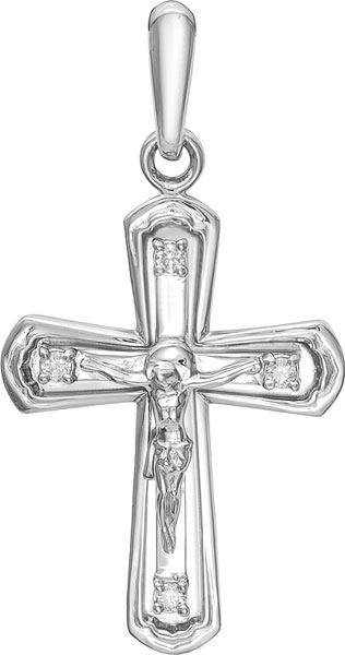 

Кулон из белого золота с бриллиантом Vesna jewelry 8004-251-00-00, 8004-251-00-00