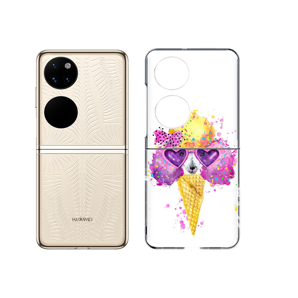 Чехол MyPads Tocco для Huawei P50 Рожок (PT225999.71.146)
