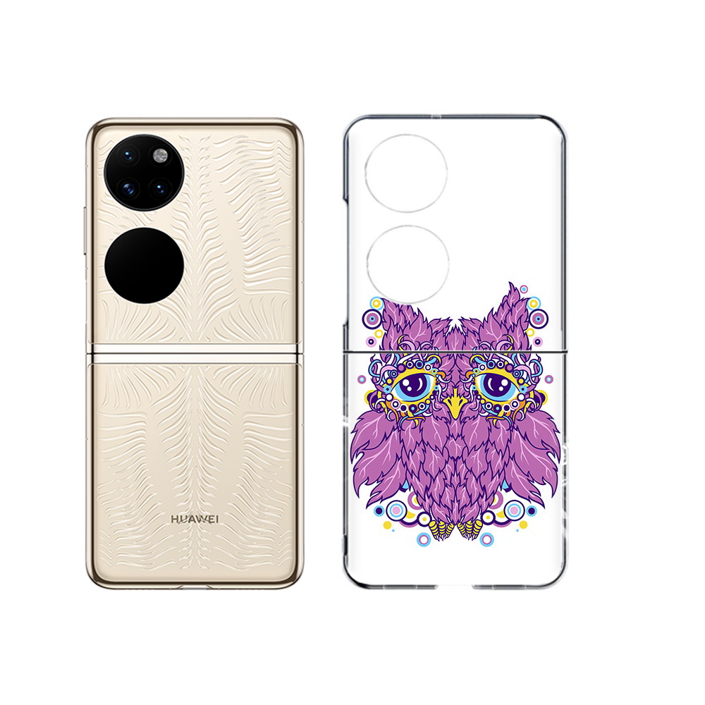

Чехол MyPads Tocco для Huawei P50 Розовая сова (PT225999.71.147), Прозрачный, Tocco
