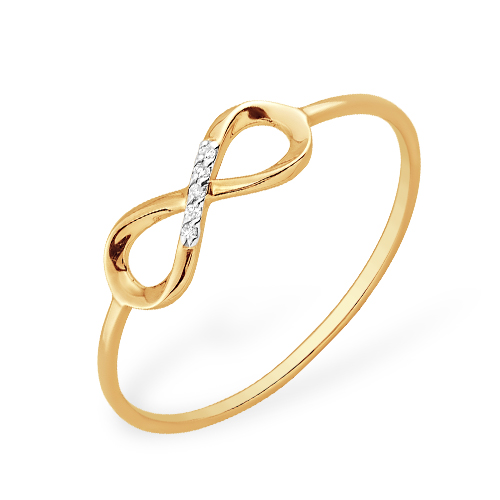 

Кольцо из желтого золота с бриллиантом р.  Yahont 136064, 136064