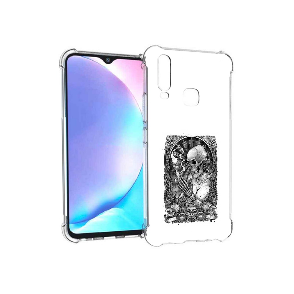 

Чехол MyPads Tocco для Vivo Y17 девушка скелет (PT136369.382.316), Tocco