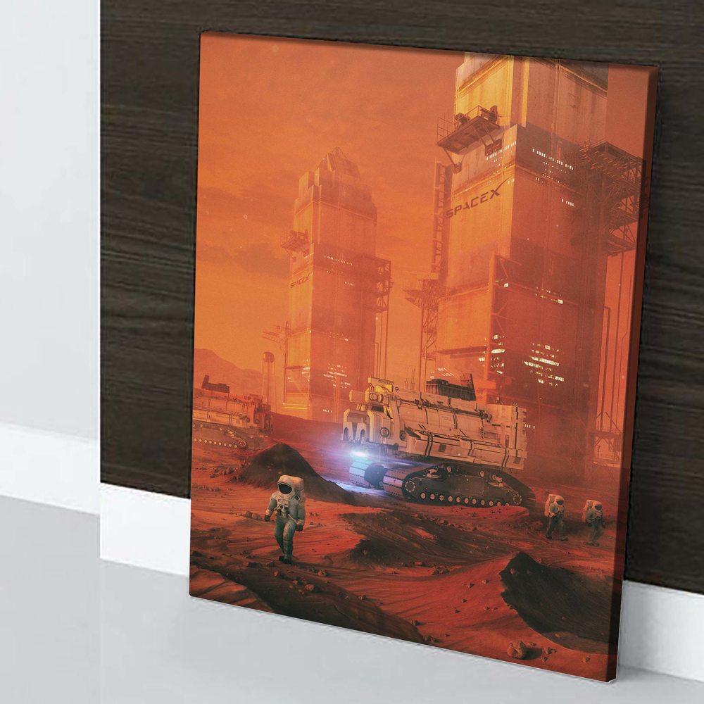 

Картина Red Panda SpaceX 40x60