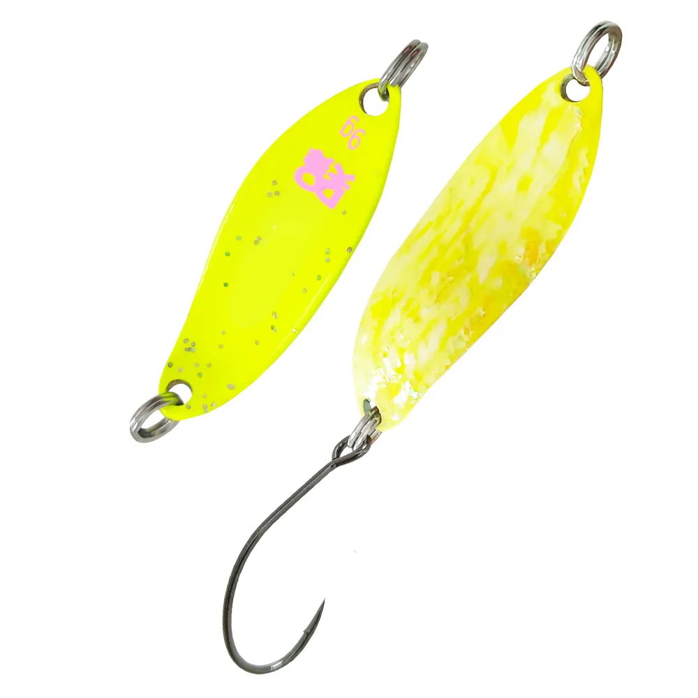 

Блесна зимняя колеблющаяся D-Ocean Mizuki Shell Yellow 9g цвет 312, Mizuki Shell