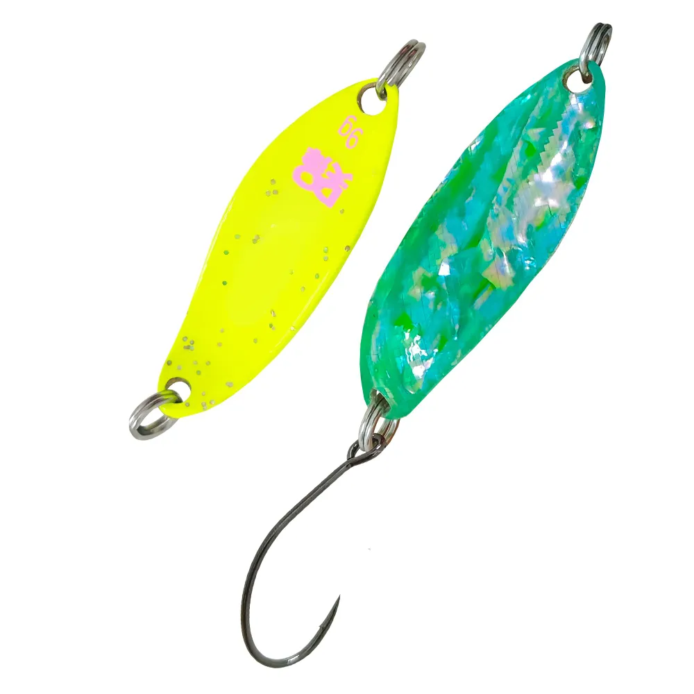 

Блесна зимняя колеблющаяся D-Ocean Mizuki Shell Green 9g цвет 313, Mizuki Shell