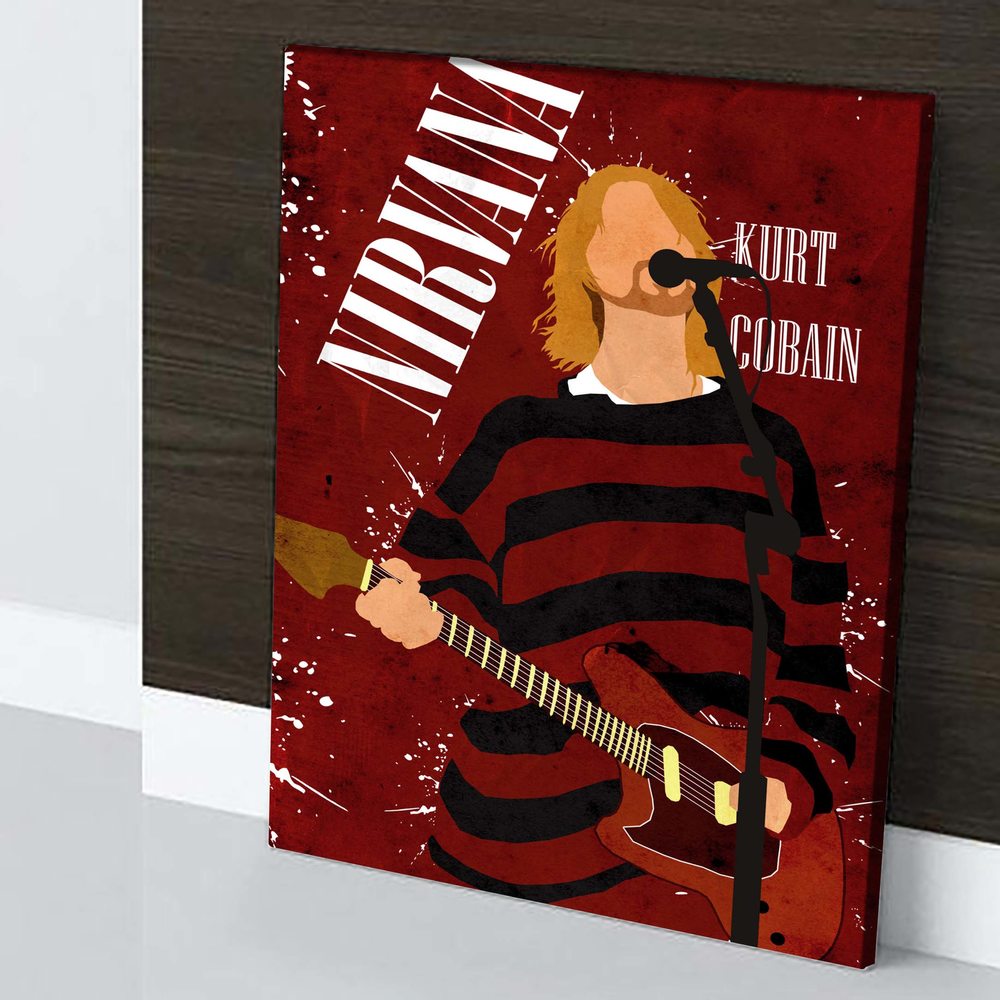 

Картина Red Panda Nirvana Курт 40x60