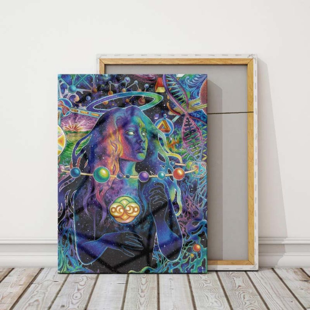 

Картина Red Panda Девушка Молекула 40x60