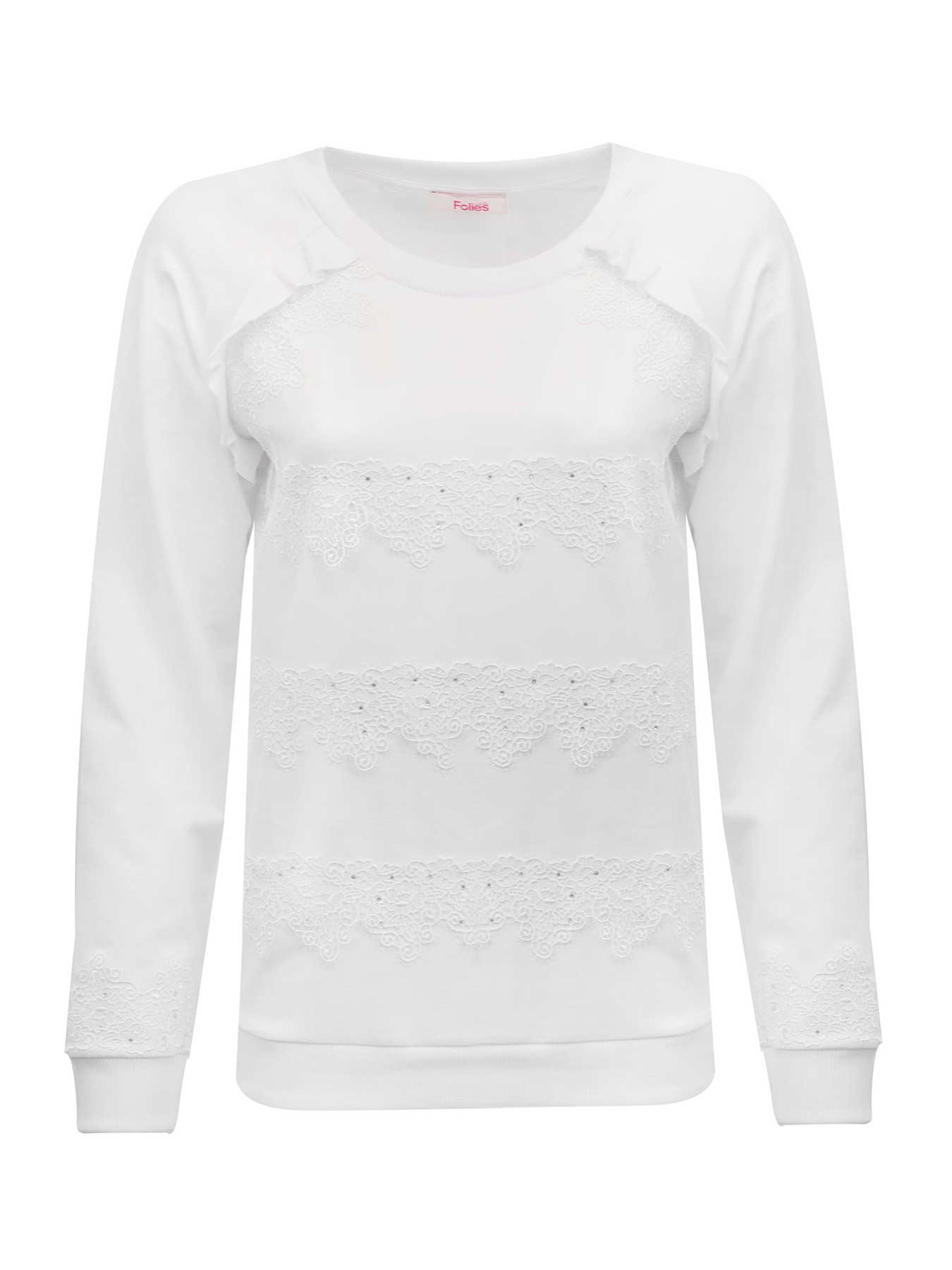 

Джемпер женский Blugirl Folies BFA17026333 белый 44 RU, BFA17026333