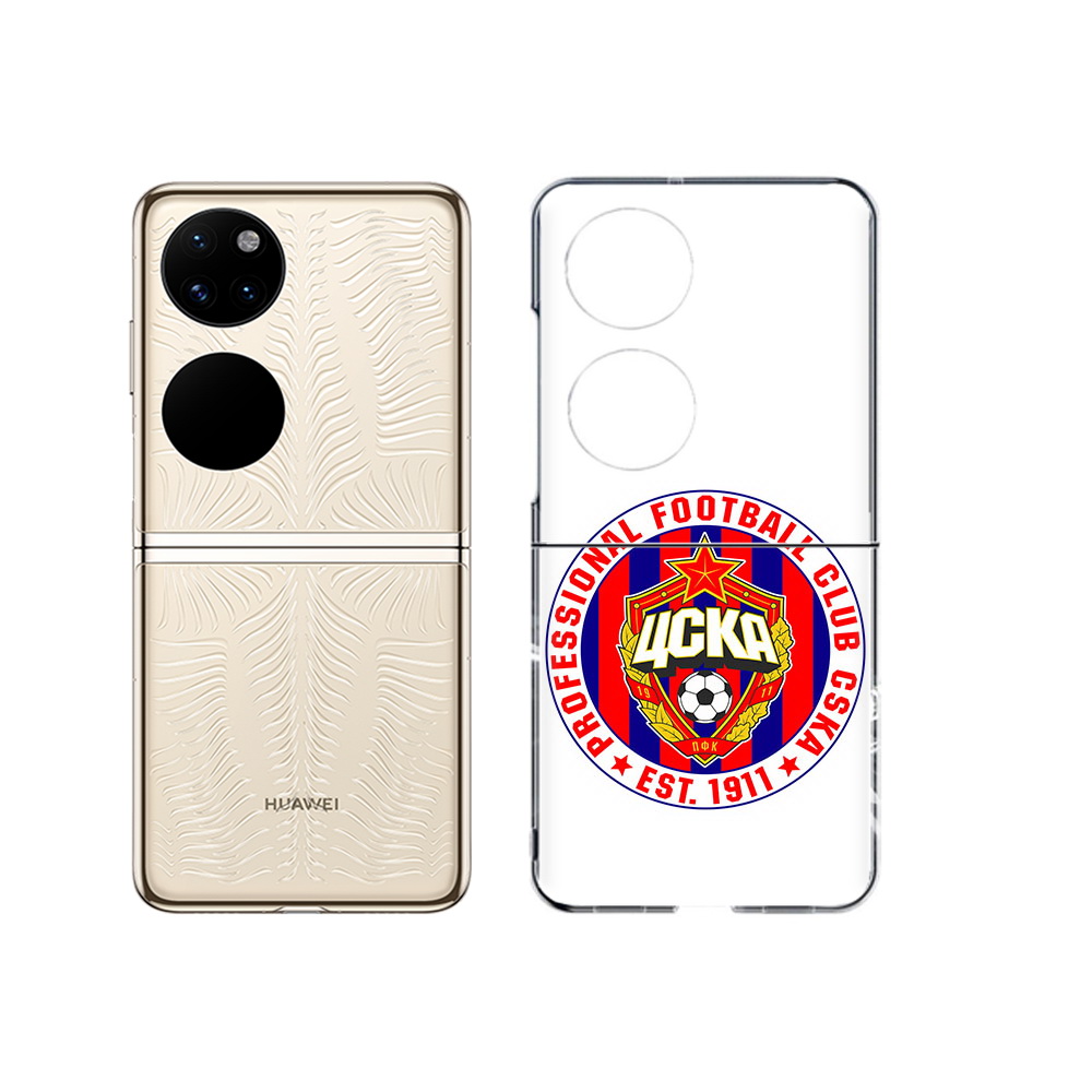 

Чехол MyPads Tocco для Huawei P50 ФК ЦСК логотип (PT225999.71.178), Прозрачный, Tocco