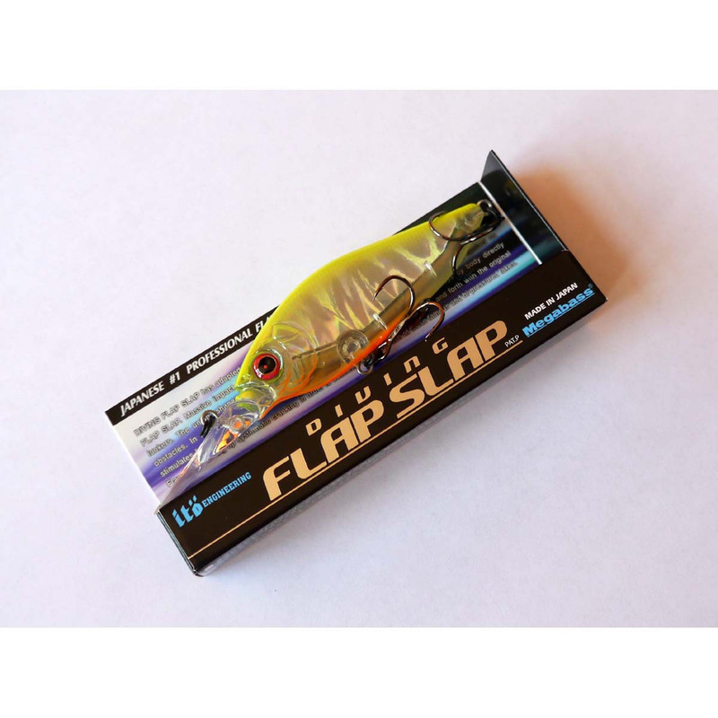 

Воблер Megabass Diving Flap Slap 7,7гр 10.6см NC Hot Shad, Diving Flap Slap