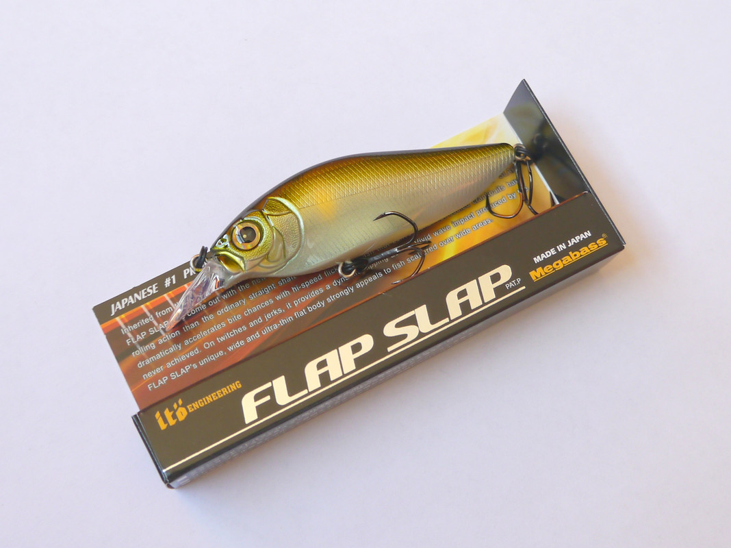 

Воблер Megabass Flap Slap 7,7гр 10,6см PM Ayu, Flap Slap