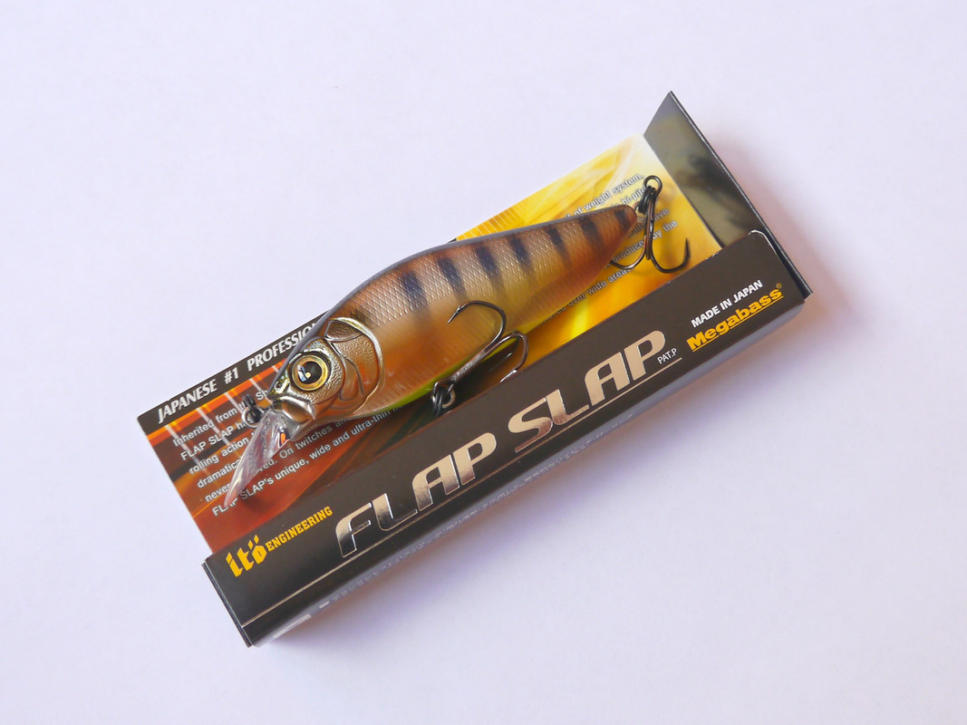 

Воблер Megabass Flap Slap 7,7гр 10,6см Pm Bream, Flap Slap
