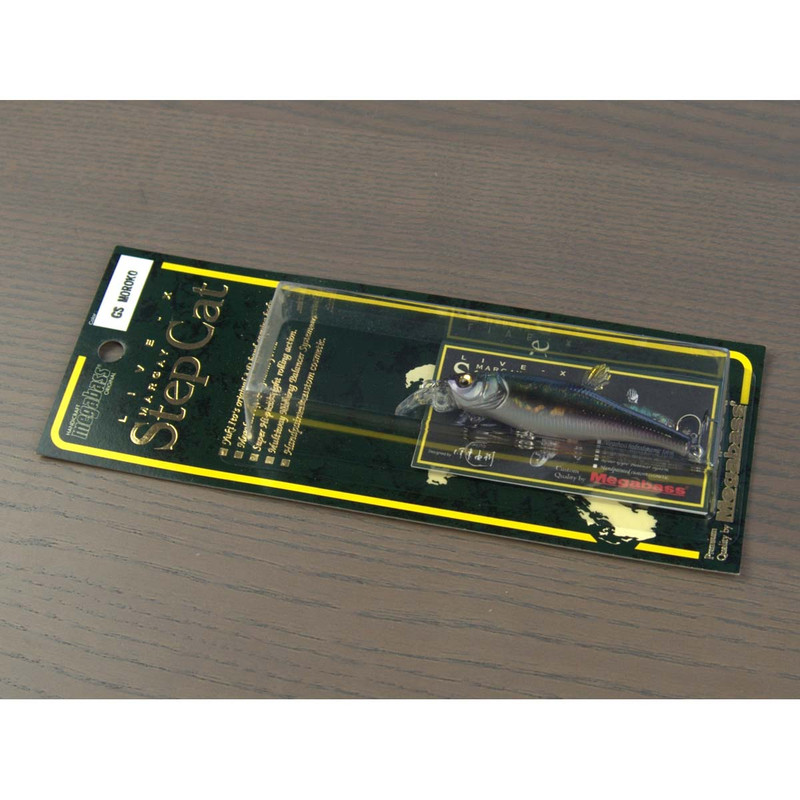 

Воблер Megabass Live-X Margay StepCat 6,8см 7гр GS Moroko, Live-X Margay StepCat