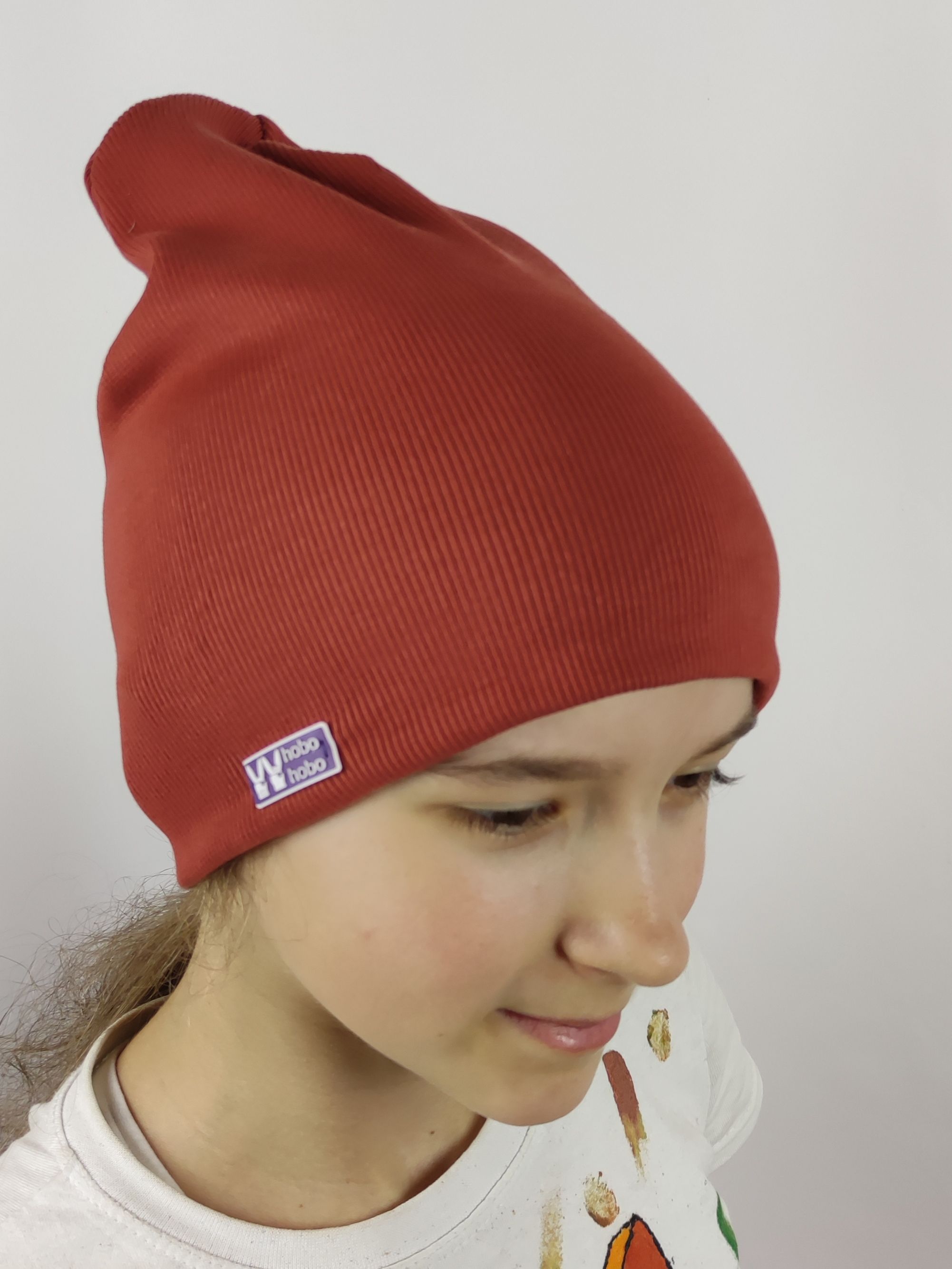 

Шапка детская hobo-hobo 81WBS2021ONE, пряная корица, 56, Коричневый, 81WBS2021ONE