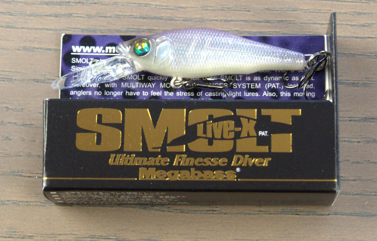 

Воблер Megabass Live-X Smolt 4,8см 3,5гр GP Echalote, Live-X Smolt