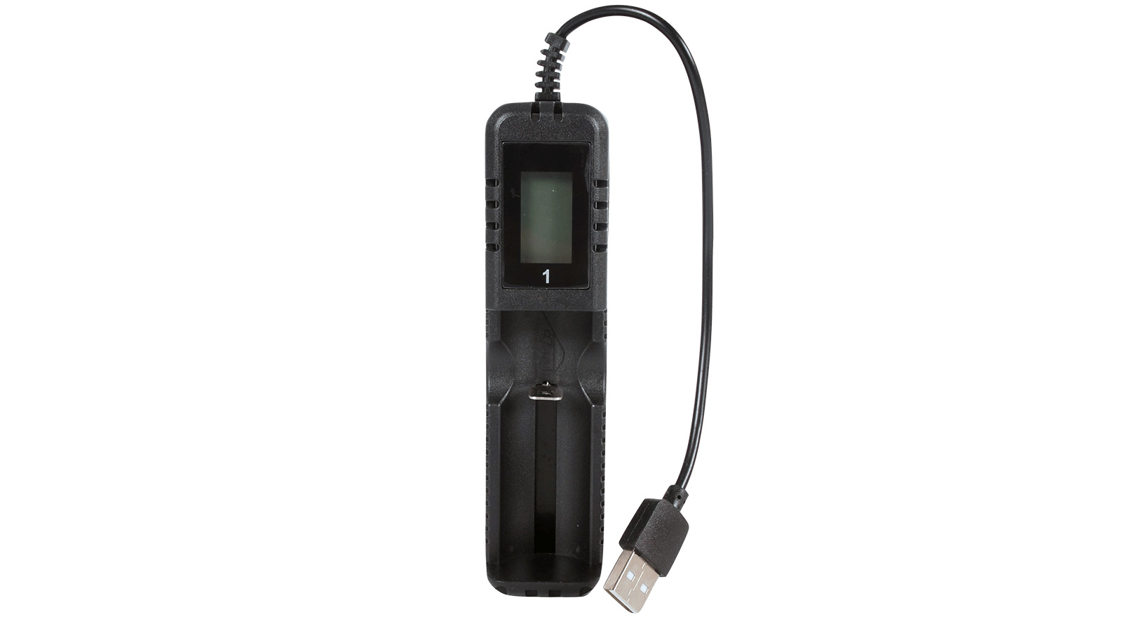 Зарядное устройство для 18650 1 АКБ с дисплеем USB