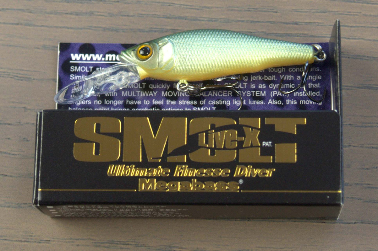

Воблер Megabass Live-X Smolt 4,8см 3,5гр Lime Reaction, Live-X Smolt