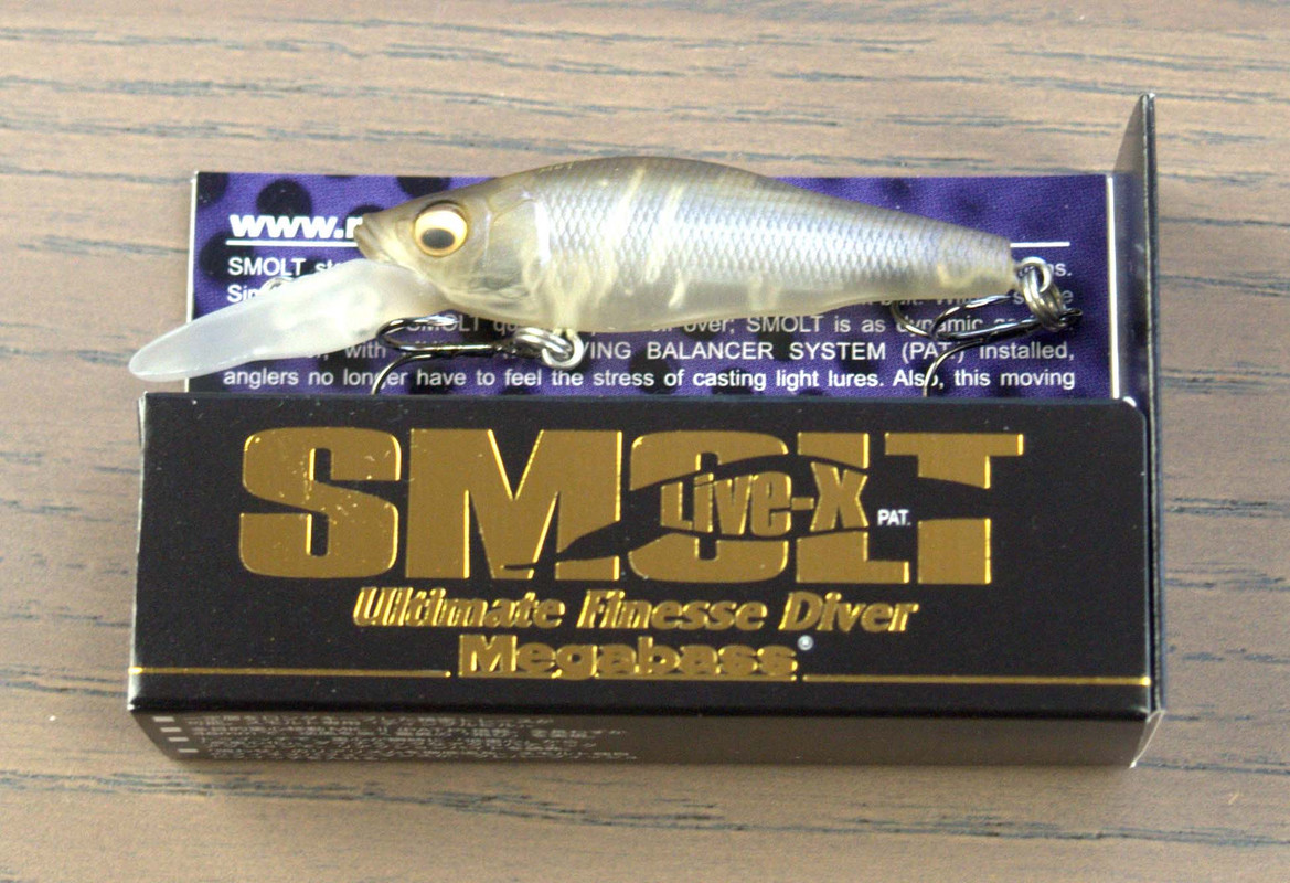 

Воблер Megabass Live-X Smolt 4,8см 3,5гр Mat Shinko, Live-X Smolt