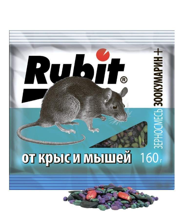 Гранулы от грызунов Rubit 652997 опт_123938_10 100 г