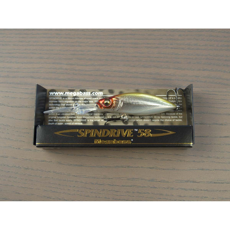 

Воблер Megabass Spin Drive 58F 5,8см 8,9гр M Western Clown, Spin Drive