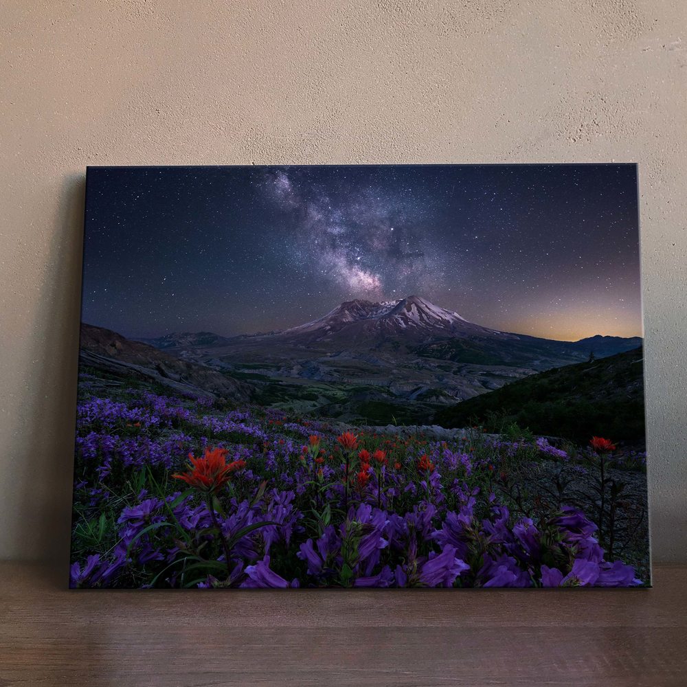 

Картина Red Panda Звёздная Ночь В Горах 40x60