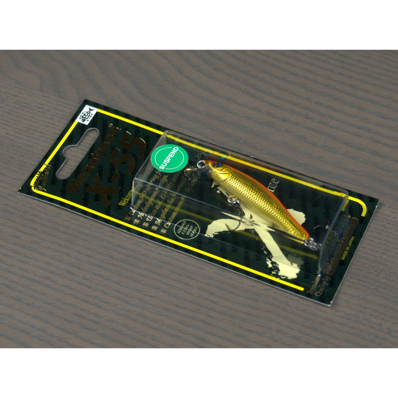 

Воблер Megabass X-55SP 5,5см 3гр GG Valencia Gold, X-55SP