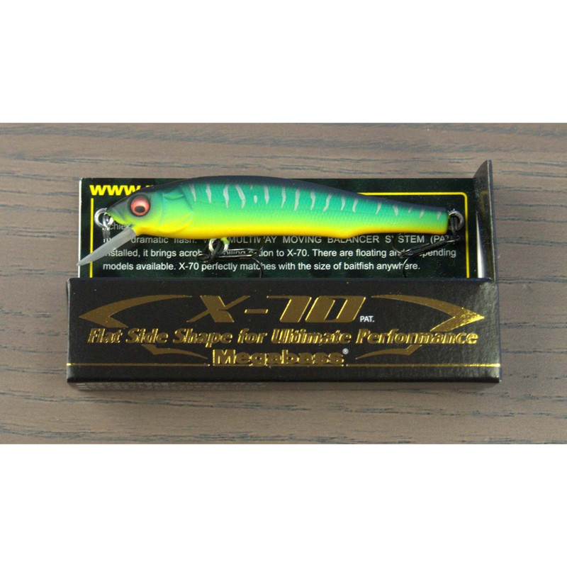 

Воблер Megabass X-70SP 7см 5,5гр Mat Tiger, X-70SP