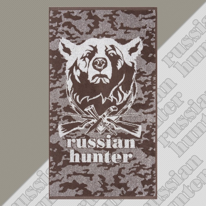 

Полотенце махровое Этель Russian hunter 50х90, 100% хлопок, 420гр/м2
