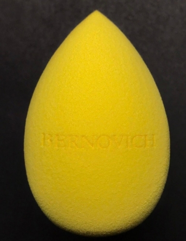 Спонж косметический капля (желтый) (Bernovich) relouis спонж косметический из латекса