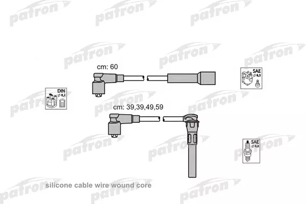 Комплект проводов зажигания PATRON PSCI2003