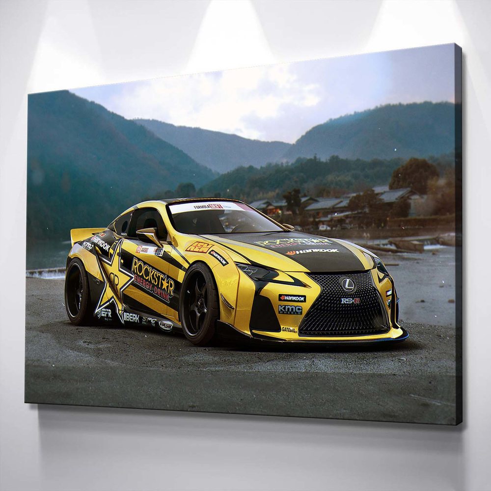 

Картина Red Panda Lexus RC40х60