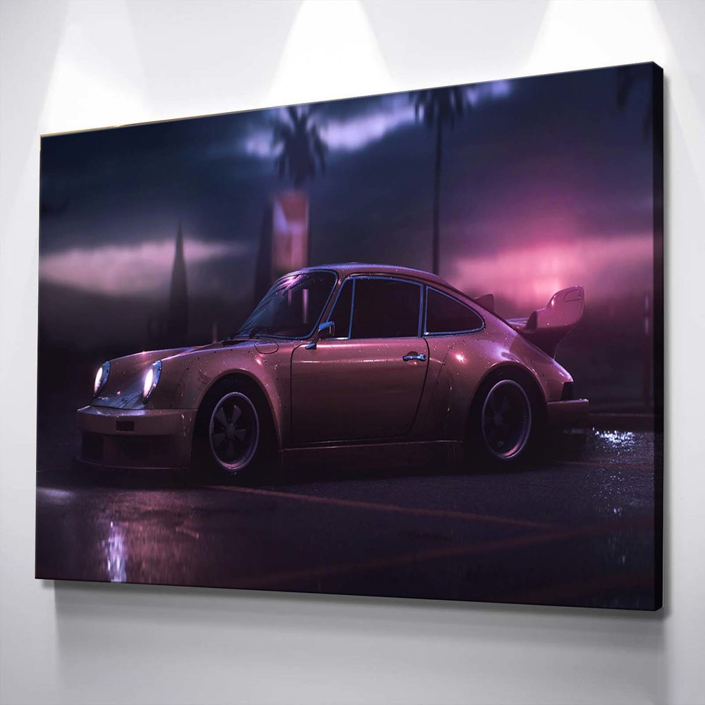 

Картина Red Panda Porsche 91140х60