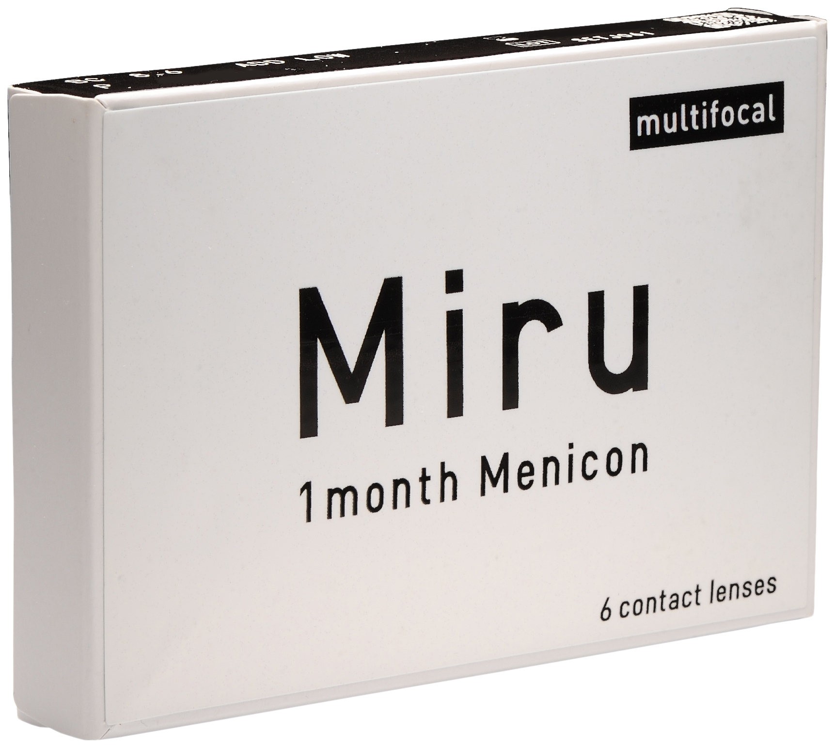 Мультифокальные линзы Menicon Miru Multifocal 6 линз R 8.6 SPH +2.50 Аддидация LOW (+1.00)