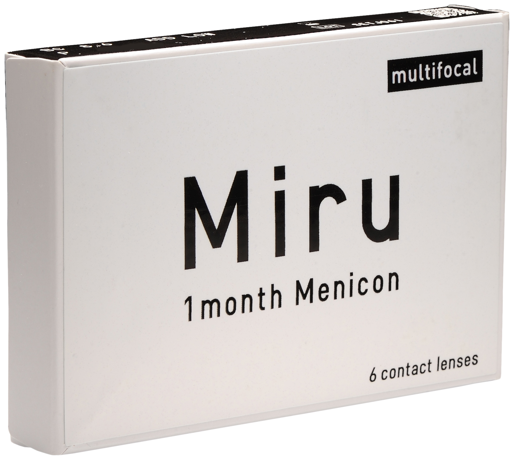 

Мультифокальные линзы Menicon Miru Multifocal 6 линз R 8.6 SPH +0.50 Аддидация LOW (+1.00)