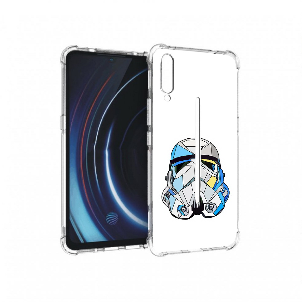 

Чехол MyPads Tocco для Vivo iQOO star wars дарт вейдер (PT226955.389.22), Прозрачный, Tocco