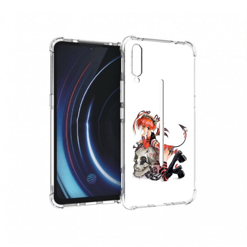 

Чехол MyPads Tocco для Vivo iQOO аниме (PT226955.389.221), Прозрачный, Tocco