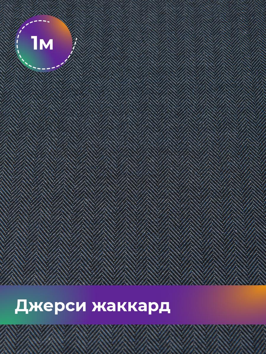 

Ткань Джерси жаккард Shilla, отрез 1 м * 150 см синий 1_20286.001, 17449962