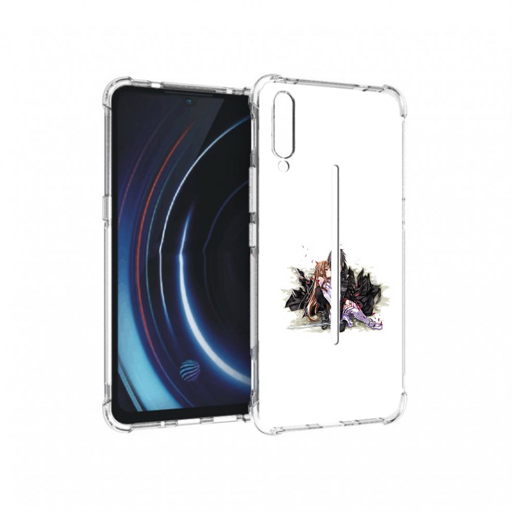 

Чехол MyPads Tocco для Vivo iQOO аниме асуна (PT226955.389.222), Прозрачный, Tocco