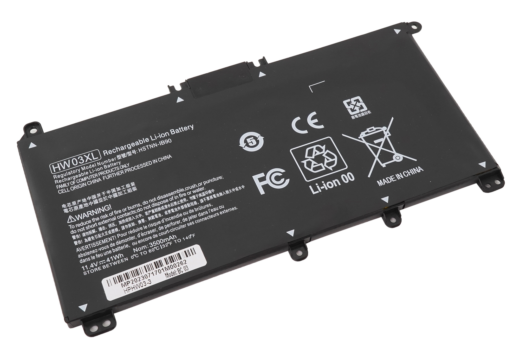 Аккумулятор для HP Pavilion 15-EG 15-EH HW03XL