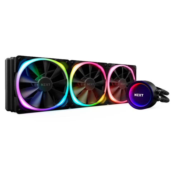 фото Жидкостная система охлаждения nzxt kraken x73 rgb (rl-krx73-r1)