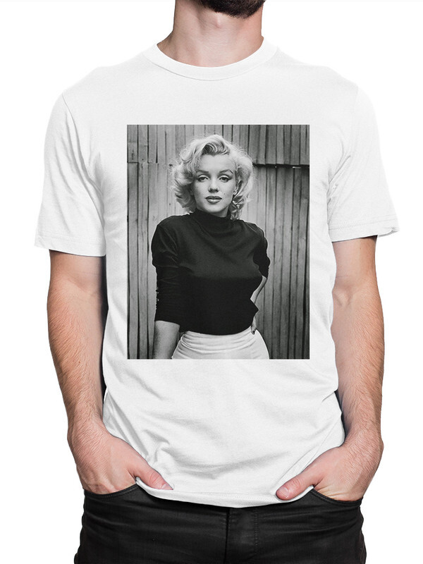 

Футболка мужская Dream Shirts Мерлин Монро белая S, Белый, Мерлин Монро