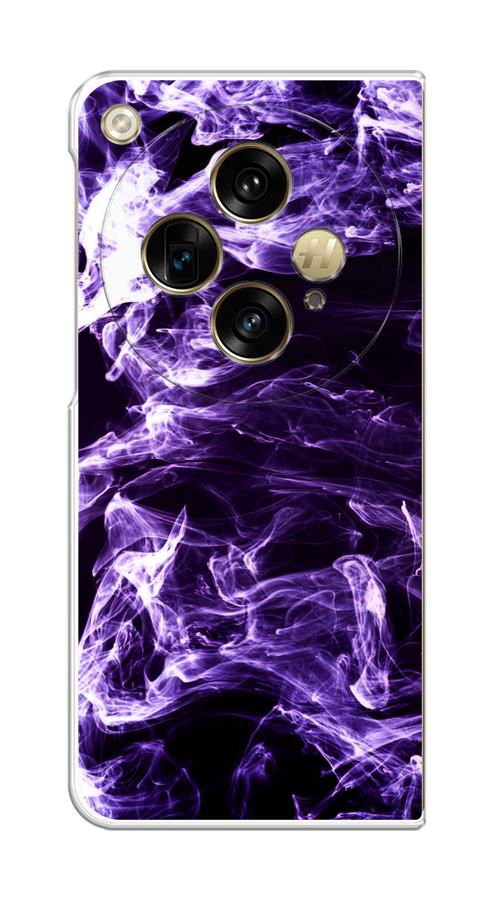 

Чехол на Oppo Find N3 "Фиолетовый дым", Фиолетовый;белый;черный, 2515550-1