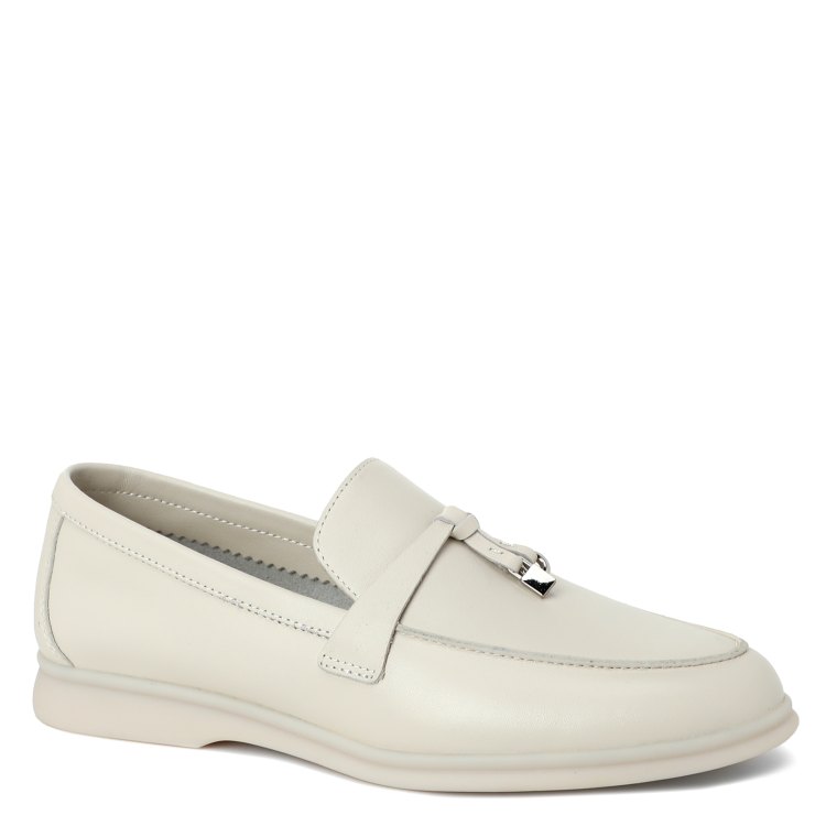 

Лоферы женские Tendance 432055-13A-W-G белые 38 EU, 432055-13A-W-G