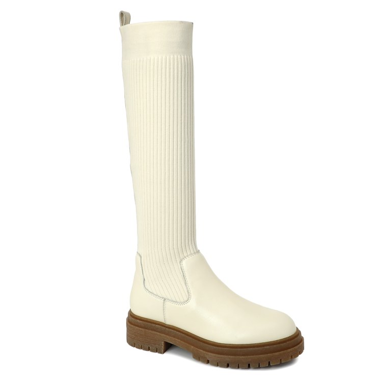 

Сапоги женские Tendance YS-9369T-160 бежевые 35 EU, Бежевый, YS-9369T-160