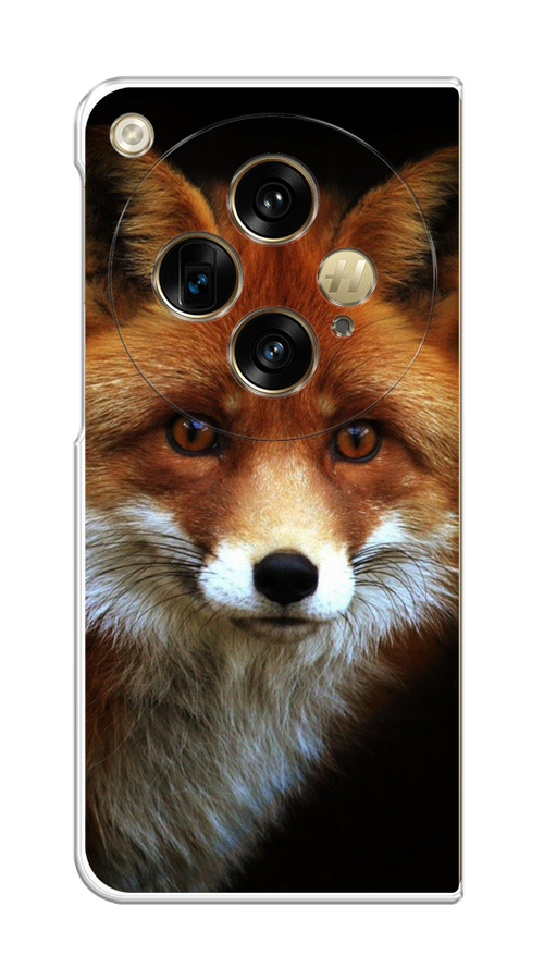 

Чехол на Oppo Find N3 "Лиса 2", Оранжевый;черный;серый, 2515550-1