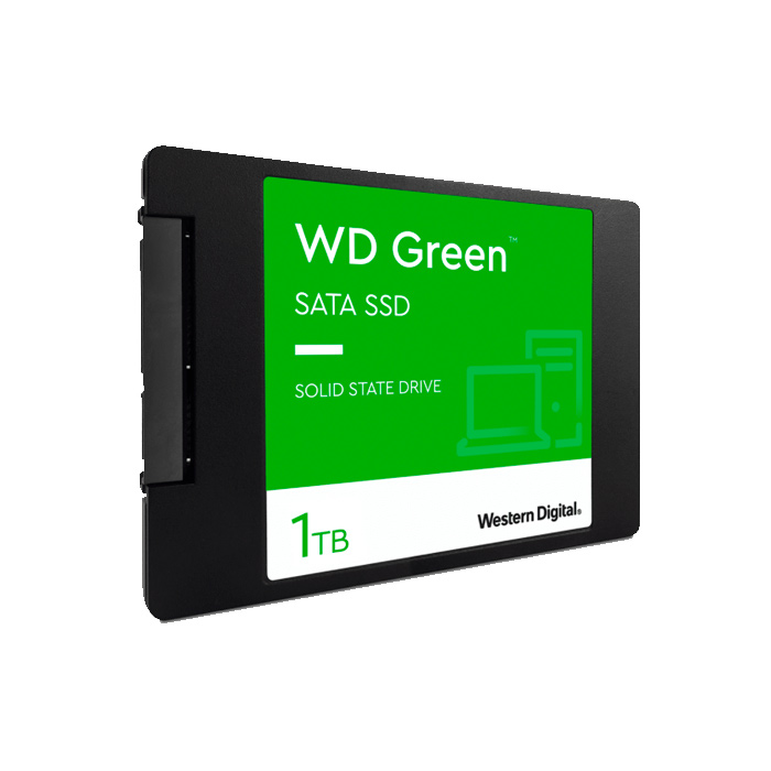 

SSD накопитель WD Green 2.5" 1 ТБ (WDS100T2G0A), Green