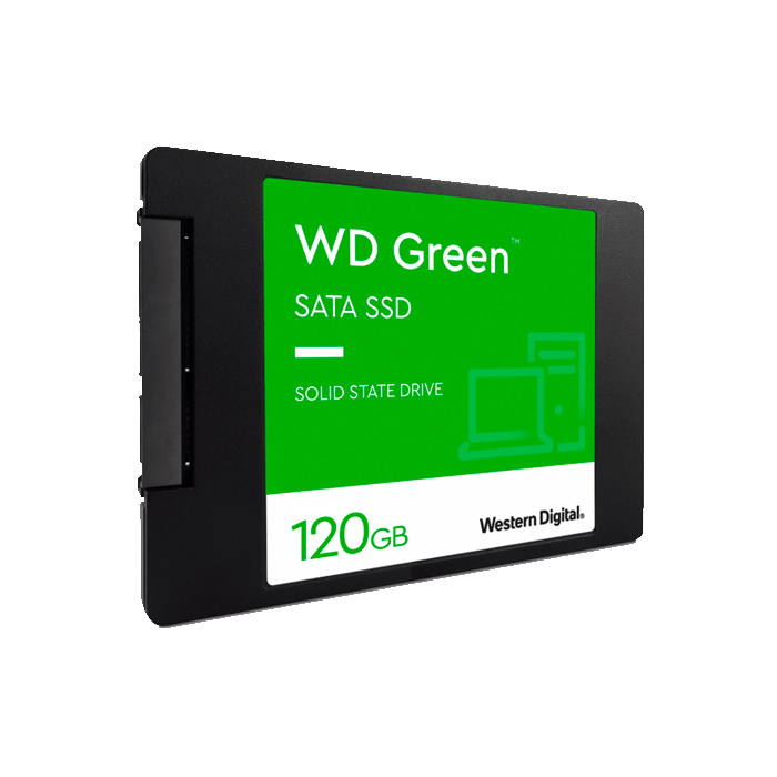 

SSD накопитель WD Green 2.5" 120 ГБ (WDS120G2G0A), Green