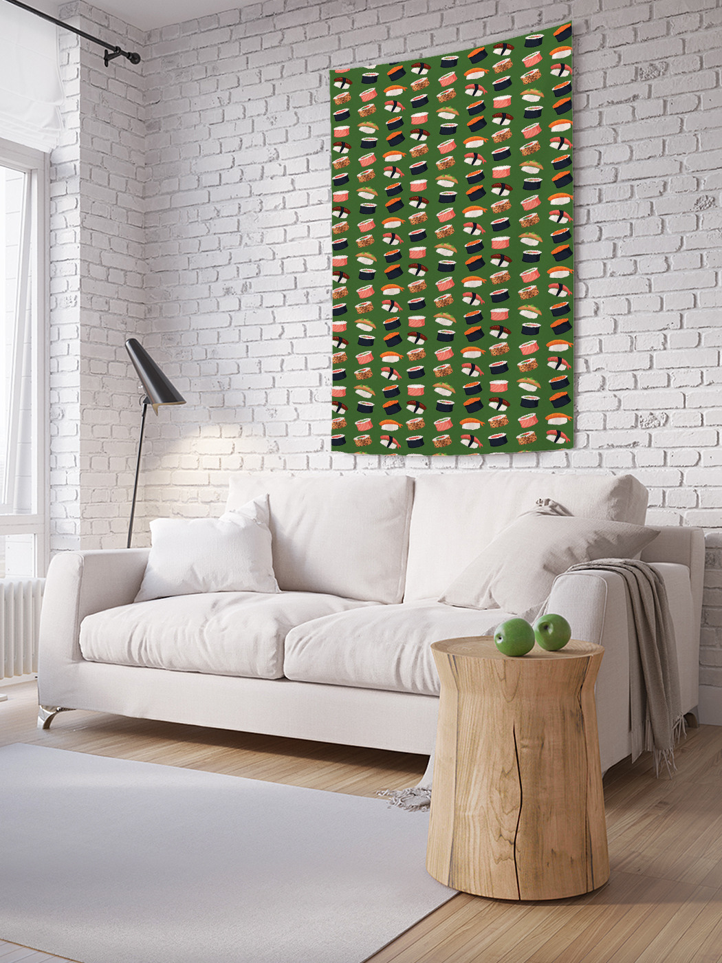 

Вертикальное фотопанно на стену JoyArty Национальные суши 150x200 см, Национальные суши