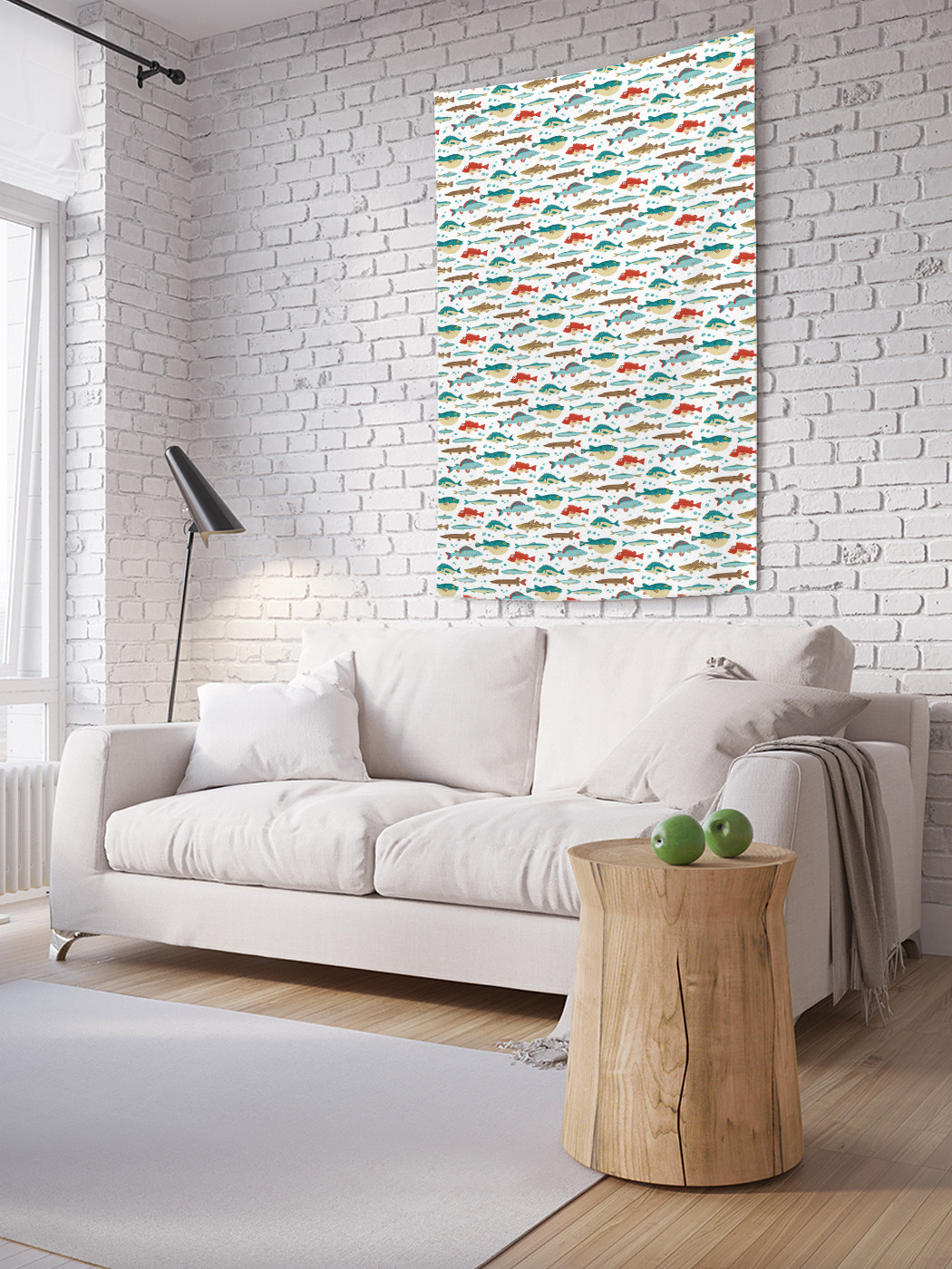 

Вертикальное фотопанно на стену JoyArty Разнообразие рыб 150x200 см, Разнообразие рыб